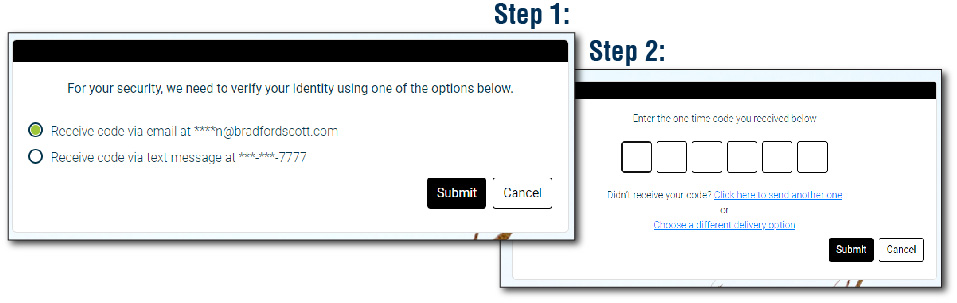 Multi-Factor Authentication Steps
